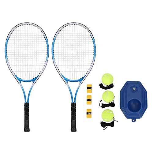 Keenso Tennis Trainer Oversize Portable Tennis Practice Set Tennis Practice Training Tool for All Ages Beginners (2 Racket...
