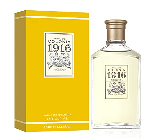 1916 - Original 400 ml, Perfume Hombre y Mujer, Colonia 1916 Original, Perfumada y sin Pulverizador, Eau de Toilette Masculina,