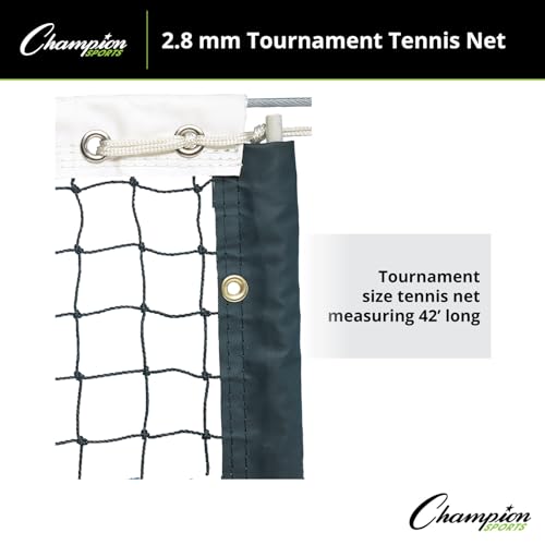 Champion Sports3.0 mm Tournament Tennis Net