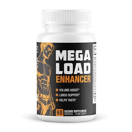 Mega Load Enhancer - Semen Volume Booster Supplement for Men - Increase Load Size, Taste, Fertility Supplement - 3rd Party...