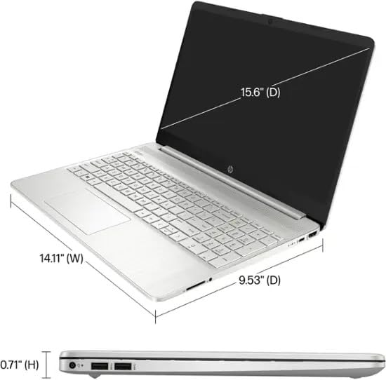 Hp Business Laptop - 15.6 Touchscreen Display, Intel Core I3-1215U, 32Gb Ram, 1Tb Ssd, Intel Uhd Graphics, Wifi, Bluetooth, Long