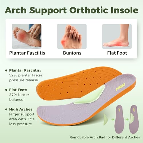 GyeBea Wide Toe Box Shoes Women Arch Support Walking Shoes Plantar Fasciitis Orthotic Tennis Sneakers