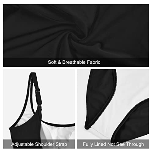 American Trends Womens Swimsuits One Piece Swimsuit Women Tummy Control Bathing Suit for Women Sexy Slimming Swimsuit