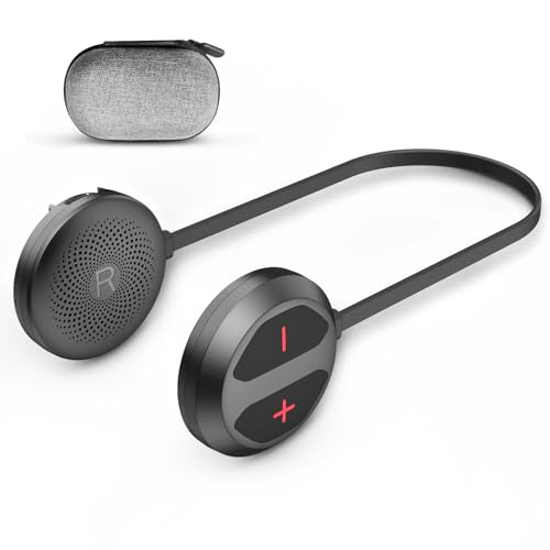 weneed Bluetooth Ski Helmet Headphones, IPX6 Waterproof, Built-in Mic, HD Speaker Chip, Ice-Resistant Down to -4℉ for Skii...