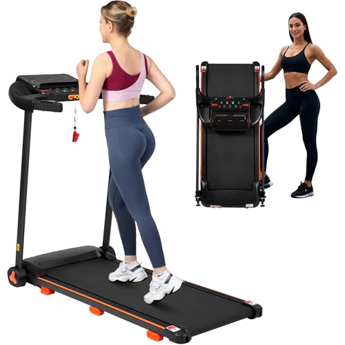 STOKRA Treadmills for Home, 350 lbs Weight Folding Treadmill with 0-6% Auto Incline, 3.0 HP Walking Pad Treadmills, Runnin...