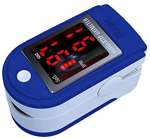 Dagamma DP100 Fingertip Pulse Oximeter, Heart Rate Measurement, Blood Oxygen Saturation Monitor SpO2 with LED Screen, Resi...