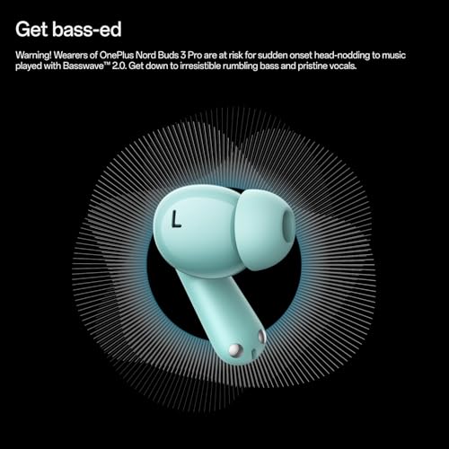 OnePlus Nord Buds 3 Pro, Wireless Bluetooth Earbuds, Noise Canceling Earbuds, Deep Bass, Immersive Sound, Up to 44 Hour Pl...