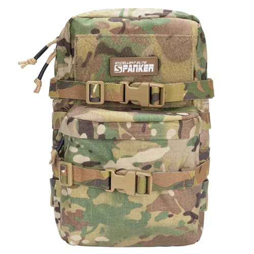 EXCELLENT ELITE SPANKER Tactical MOLLE Hydration Backpack Water Bladder Carrier Pack for Tactical Vest Backpack Plate Carrier