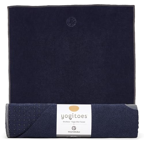 Manduka Yogitoes Hot Yoga Mat Towel - 71" | Moisture Activated Grip | Patented Silicone Nubs | Highly Absorbent, Durable &...
