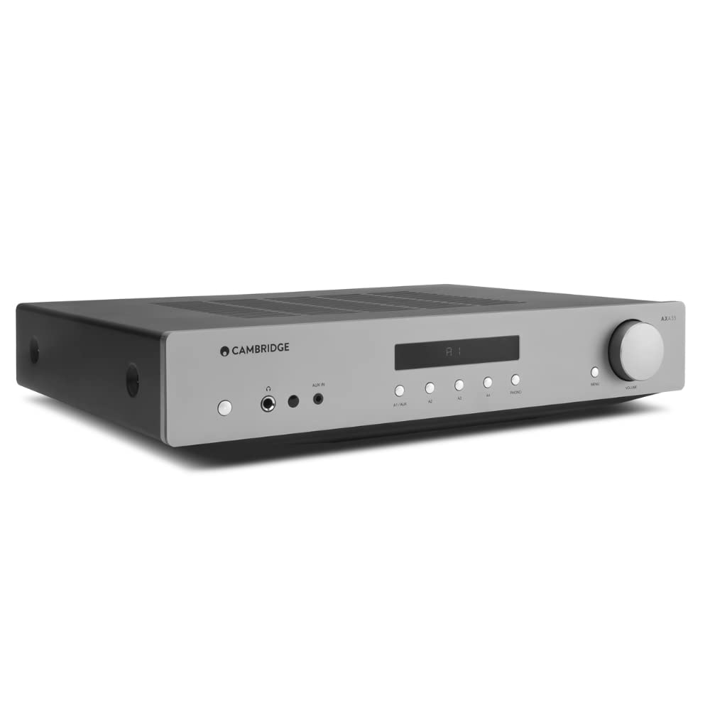 Cambridge Audio Axa35 35 Watt 2-Channel Integrated Stereo Amplifier | Built-In Phono-Stage | .25 Inch Jack, 3.5Mm Aux