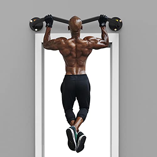 Pull Up Bars Steel & Stainless Steel Pull-up Bar, Fitness Horizontal Bar, Wall-Mounted Strength Training Equipment, Suitab...