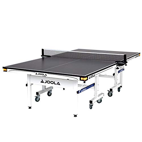 JOOLA Rally TL Professional MDF Indoor Ping Pong Table w/Quick Clamp Table Tennis Net & Post Set - 10 Minute Easy Assembly...