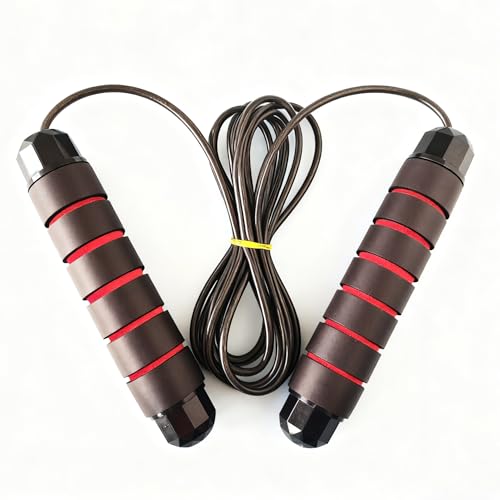 Jump Rope, Adjustable Jump Ropes,Skipping Rope Tangle-Free Rapid Speed with Ball Bearings for Women Men Kids,Exercise & Sl...