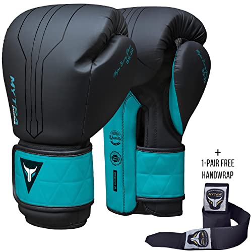 Mytra Fusion Boxing Gloves Included with Free Hand Wraps Punching Gloves MMA Training Muay Thai Gloves Men & Women Kickbox...