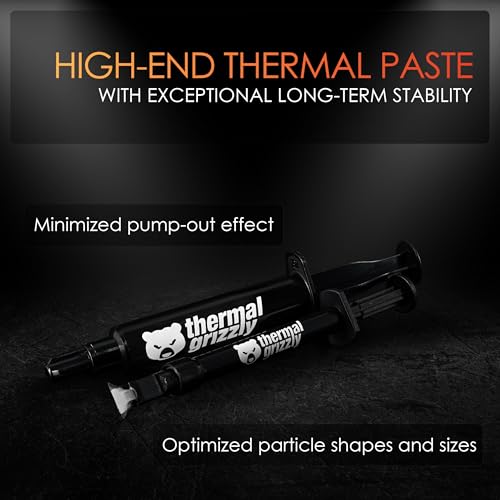 Thermal Grizzly Duronaut - 6 Gram - Enhanced Durability & High Performance Thermal Paste - for Maximum Thermal Conductivit...