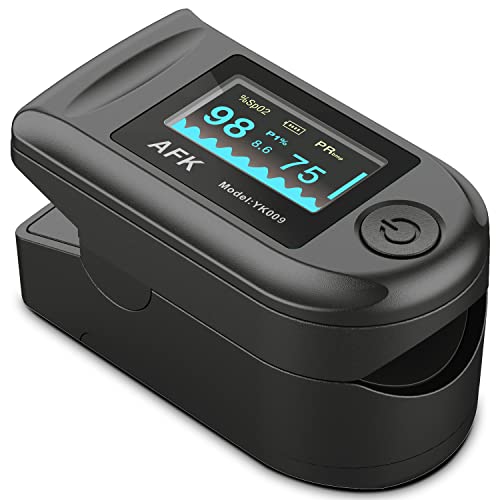 Dr.Oxi Pulse oximeter fingertip, Blood Oxygen Saturation Monitor , Portable Blood Oxygen Saturation Monitor for Heart Rate...