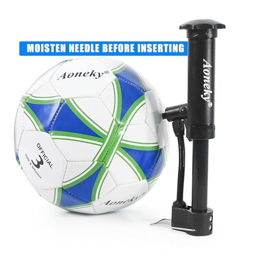 Aoneky Soccer Ball with Pump