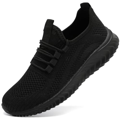 XKOWUO Women Walking Shoes Lightweight Breathable Comfortable Sneakers Non Slip Athletic Shoes Cushioned Running Slip Resi...