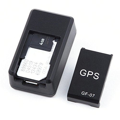 GF-07 Mini GPS Tracker, Magnetic Mini GPS Real Time Long Standby Tracking Device for Vehicle Car Person Dog Pet(Size:About...
