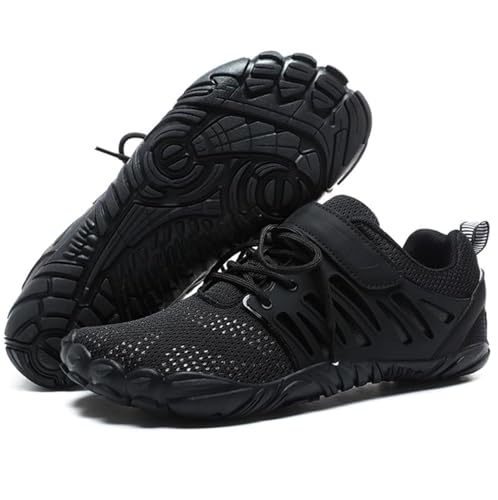 MIFAWA Barefoot Shoes Men Wide Toe Box Zero Drop Water Shoes Men for Gym Workout Minimalist Weightlifting Cross-Trainer Ru...
