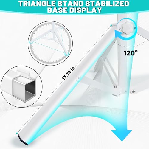 Crilealym IV Poles,46to 85In IV Stand Floor with 4 IV Bag Holder Stand Portable Telescopic Stabilizing Tripod Stainless St...
