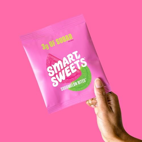 Smartsweets Candy Gummy Sour Melon 1.8 OZ