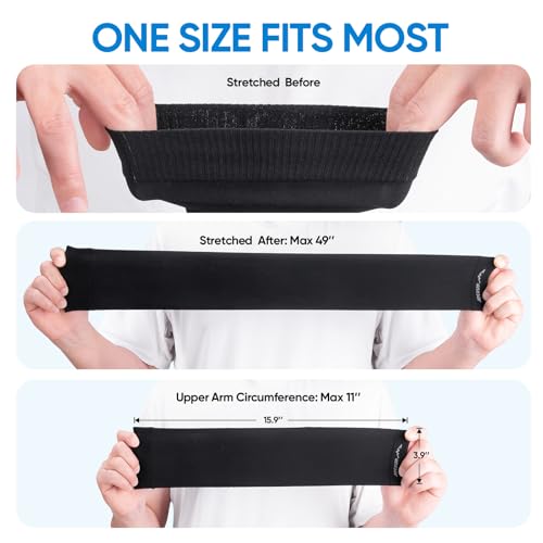 APEXUP Cooling Arm Sleeves for Men Women, UV Sun Protection UPF 50, Volleyball Arm Sleeves Compression Sleeves for Outdoor