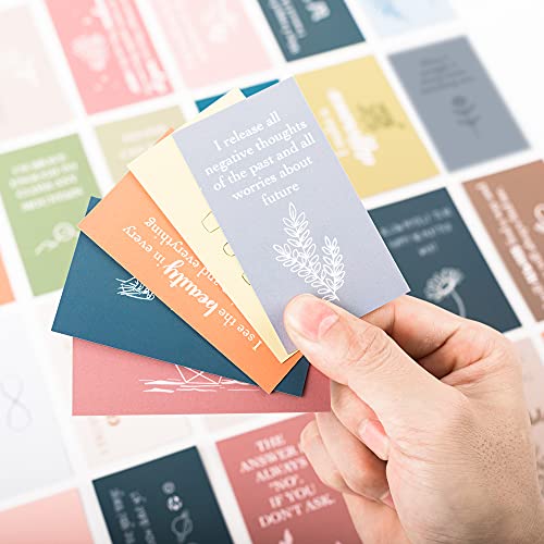100 Affirmation Cards for Women and Men With 150+ Thought-Provoking Questions, Unique Affirmation cards for stress Relief,...