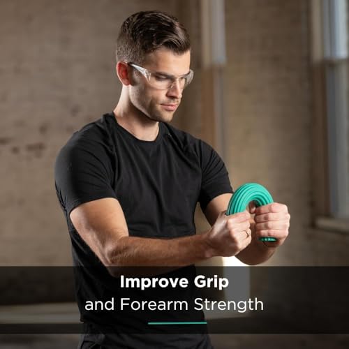 THERABAND FlexBar, Tennis Elbow Therapy Bar, Relieve Tendonitis Pain & Improve Grip Strength, Resistance Bar for Golfers E...