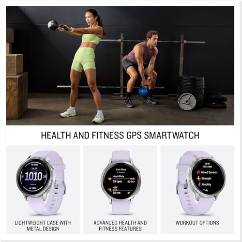 Garmin Venu® 4, 41mm, Advanced Health and Fitness GPS Smartwatch, Bright and Colorful Display, Built-in Flashlight, 10 Day...