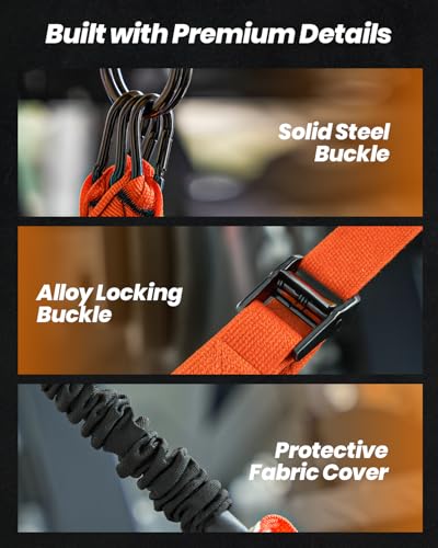 Pull Up Assistance Bands, Adjustable Heavy Duty Resistance Band for Pull Up Bar, Pull Up Assist Bands with Feet Rest for S...