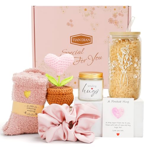 Get Well Soon Gift Baskets for Women After Surgery, Care Package, Sympathy Gift Baskets, thinking of you gifts, Encouragem...