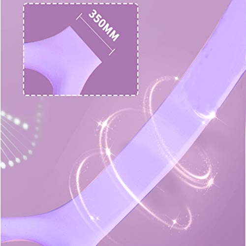 Kvittra Figure 8 Fitness Resistance Band, Arm|Back Training Elastic Ropes - Pure Barre Workout Chest Arm and Shoulder Stre...
