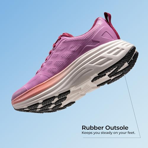 NORTIV 8 Women's Walking Shoes Cushion Running Tennis Shoes ActiveFloat Non-Slip Comfortable Breathable Workout Gym Sports...