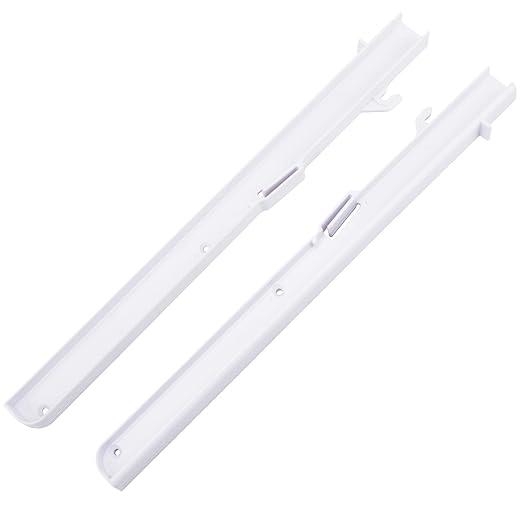 Left 7014649 & Right 7014661 Replacement Kit for Subzero Ice Bucket Slides, for Securing Ice Tray Holders
