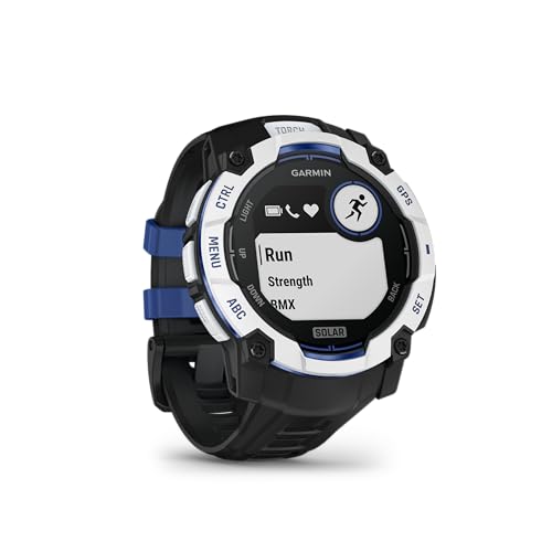 Garmin Instinct® 3 – 50 mm, Solar, Rugged Outdoor GPS Smartwatch, Built-in Flashlight, Supernova Collection Limited Editio...