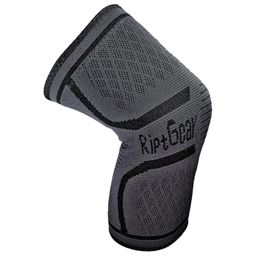 RiptGear Knee Compression Sleeve - Braces for Knee Pain - Compression for Arthritis, Meniscus Tear, Running, Walking - Sup...