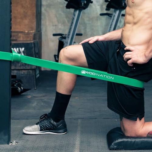 WOD Nation Pull Up Assistance Bands (10-175lbs Band) - Best for Pullup Assist, Chin Ups, Resistance Bands Exercise, Stretc...