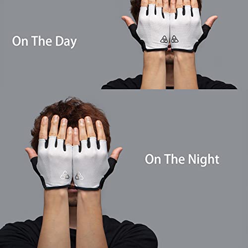 DUEECO Cycling Gloves - Anti-Slip, Shock-Absorbing XRD Pad, Light Weight Breathable MTB Biking Gloves for Men & Women