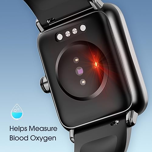 LIVIKEY Smart Watch, Fitness Tracker with Heart Rate Monitor, Blood Oxygen, Sleep Tracking, 41mm Smartwatch Waterproof wit...