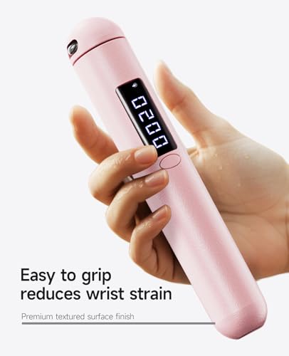 ACHDOFITS Smart Jump Rope with Counter - Adjustable High Speed Skipping Rope for Adults, LED Display with 4 Modes, Calorie...