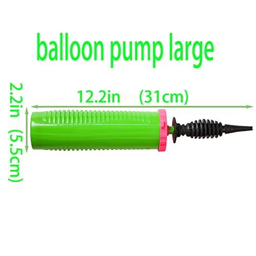 ouyili Balloon Pump Handheld Two-Way Dual Action - Hand Blower Air Pumper for Balloons - Ballon Inflator Pumping - Manual ...