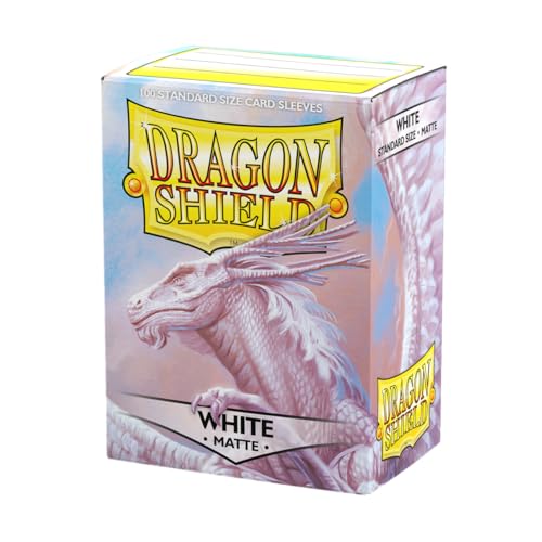 Dragon Shield | Standard Size Matte Card Sleeves | 100 CT - Smooth & Tough TCG Sleeves - Compatible with Pokemon, Flesh & ...