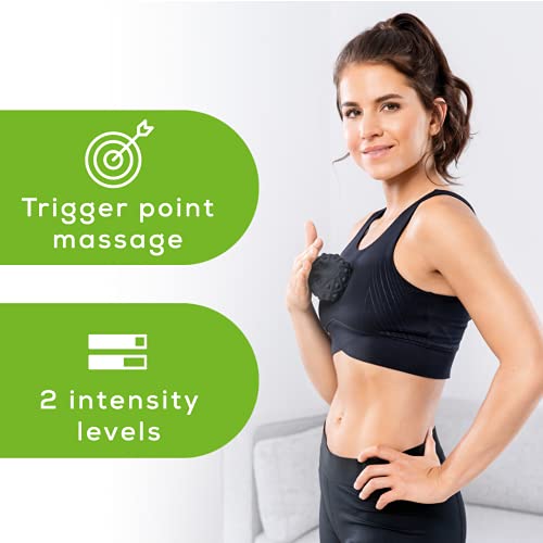 Beurer 2 Vibrating Settings Massage & Therapy Mobility Ball for Trigger Point Massage, Black,MG10