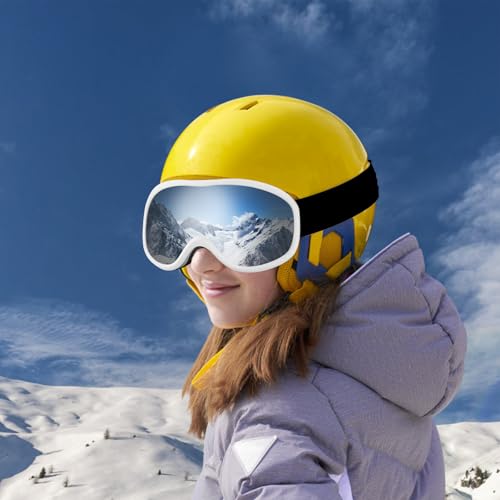 YLYUELANG OTG Ski Goggles for Men & Women, 100% UV Protection Snowboard Goggles, Over Glasses Anti-Fog, Scratch Resistant ...