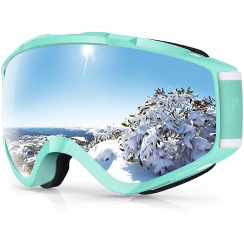 findway Ski Goggles OTG - Over Glasses Snow/Snowboard Goggles for Men, Women & Youth