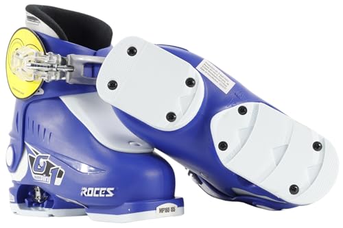 Roces IDEA UP Adjustable Ski Boots for Kids – Youth & Toddler Ski Boots with Single Buckle – Expandable Downhill Ski Boots...