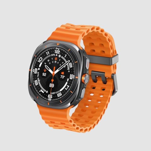 Samsung Galaxy Watch Ultra (2025) 47 mm Titanium Casing – Gray – Rugged & Reliable, Dual‑Band GPS, 100‑Hour Battery, Runni...