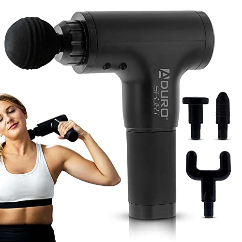 Aduro Percussion Massage Gun Deep Tissue Muscle Massage Gun Handheld, Elite Recovery™ Electric Hand Held Therapy Massager ...