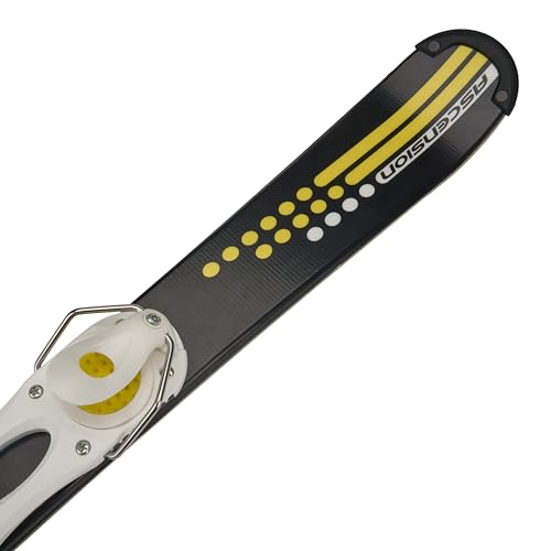 5th Element 99cm Ski Blades, Ski Boards, Snowblades | Adjustable Non-Release Bindings -Twin Tip Freestyle Mini Skis Short ...